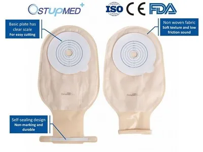 Yon sèl pyès ostomi sak entegre kalite
